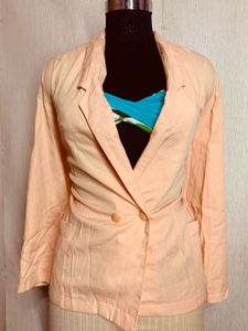 Peach Blazer - Stylish &amp; Versatile