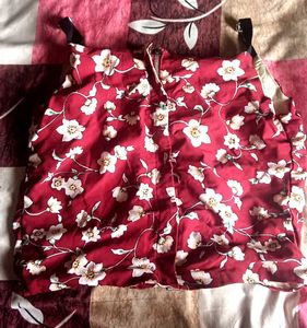 Floral Print Tank Top