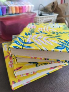 Journal With Fabric Cover