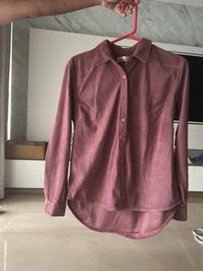Zara Corduroy Button-Down Shirt