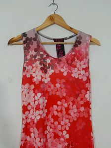 Pink Western Long Dress (Women&#39;s)