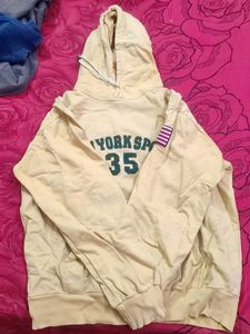 Men&#39;s Hoodie Yellow Color Winter  Use