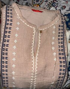 Elegant Embroidered Kurta