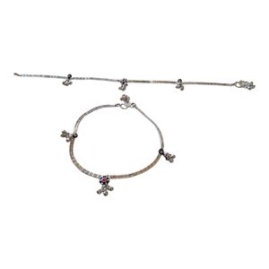 Silver Anklets