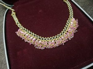 Necklace, Jumukka, Bangles And Hair Clips Combo