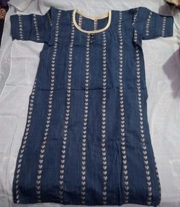COMBO KURTA (💙+🖤)