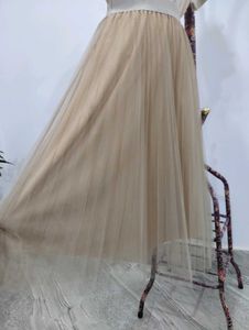 Tulle Midi Skirt