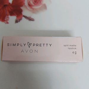 Avon Simply Pretty Split Matte Lipstick (Power Pin