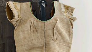 designer blouse with Saree