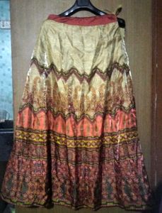 Classic Ethnic Patterned Skirt