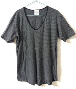 Black And White Striped T Shirt