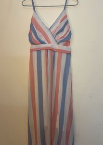 Striped Summer Maxi Dress