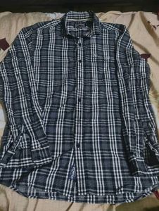 Checked Denim Code Shirt