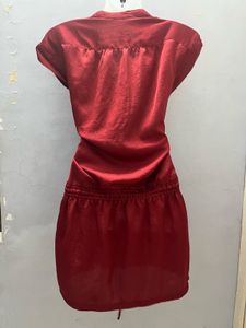 Designer Maroon One Piece