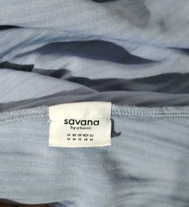 Elegant Light Blue Maxi Dress