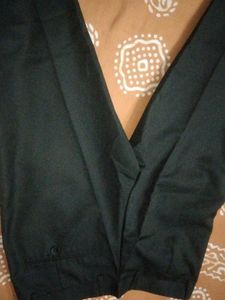 Black Solid Pant Size 34  Brand Zufix With Combo P