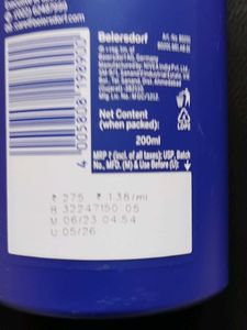 Nivea Nourishing Body Milk Lotion