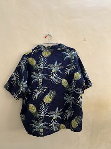 Beach Pineapple Half Sleeve Shirt