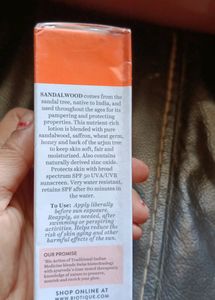 Biotique Sunscreen 50+Spf