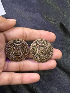 2 Set of Gold Plated Anti Tarnish Earrings