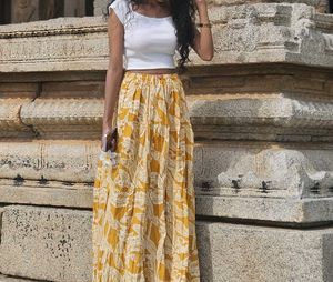 Long Ethnic Skirt