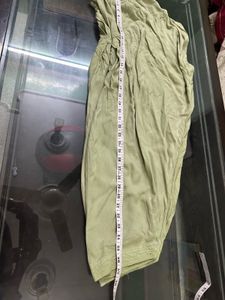 Green Suit Salwar Dupatta Set And Coral Kameez