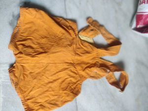 Cute Orange Baby Top
