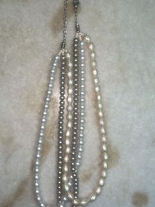 Pearl 3 Strand Necklace