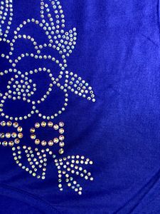 Bebe Blue Top