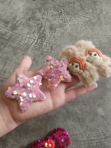 Sequin Hair Clips