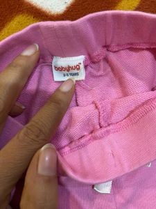 Cute Girls' Jogger Pants Set