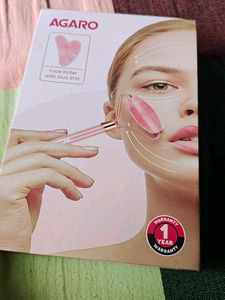 AGARO Face Roller with Gua Sha