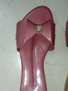 Pink Bow Jelly Sandals