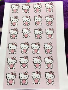 Cute Hamster Stickers Pack Of 3