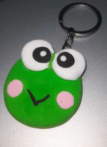 Clay Art Keychain 🎨 🔑