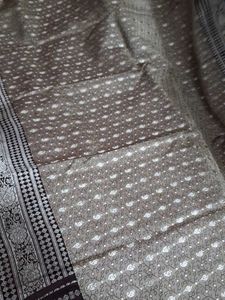 Elegant Brown &amp; Silver Dupatta