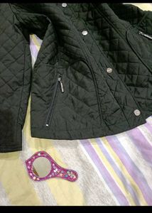 ck Classic Black Quilted Jacket