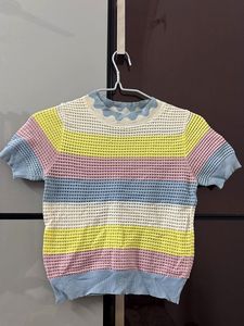 Striped Knit Top | Women, Girls