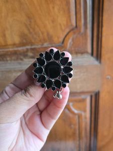 Black Ring With Latkan