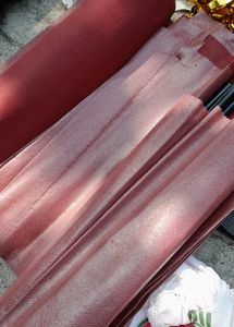 Aluminium Collapsible Wardrobe Maroon ,3 Doors
