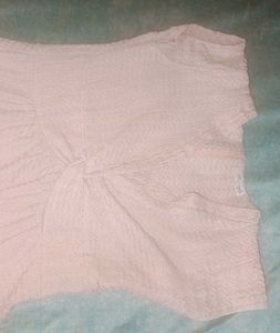 Casual Twist Front Mini Dress