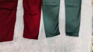 🆕✅Combo Of 2 Brand NEW Lycra Trouser Cum Jeggings