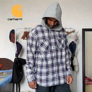 Carhartt Flannel Hoodie