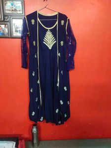 Navy Blue Kurta