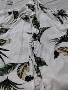 Leaf Print Shirt