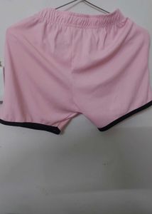 Pink Sports Shorts