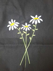 Daisy Print Tote Bag