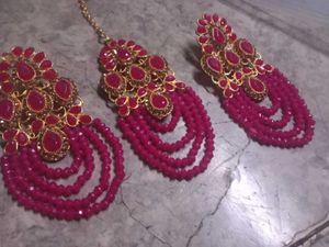 Pink Earrings