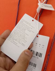 Orange Knit Mini bodycon Dress