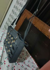 Grey Hand&amp; Shoulder Bag ♡
